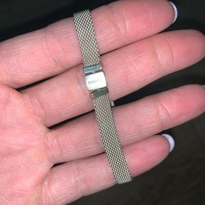Mesh pandora bracelet medium